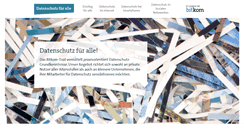 Desktop Screenshot of bitkom-datenschutz.de